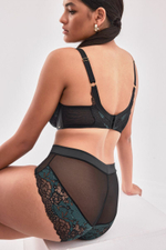 Роскошный бюстгальтер с чашками на тонком поролоне Moon (Размер: 70H) (Цвет: черный)