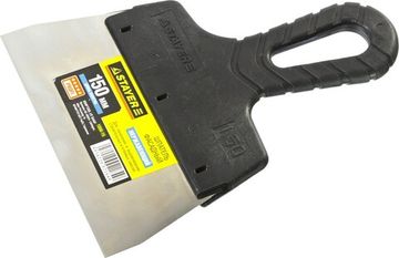 STAYER PROFlat, 150 мм, пластиковая ручка, нержавеющий, фасадный шпатель, Professional (1008-15)