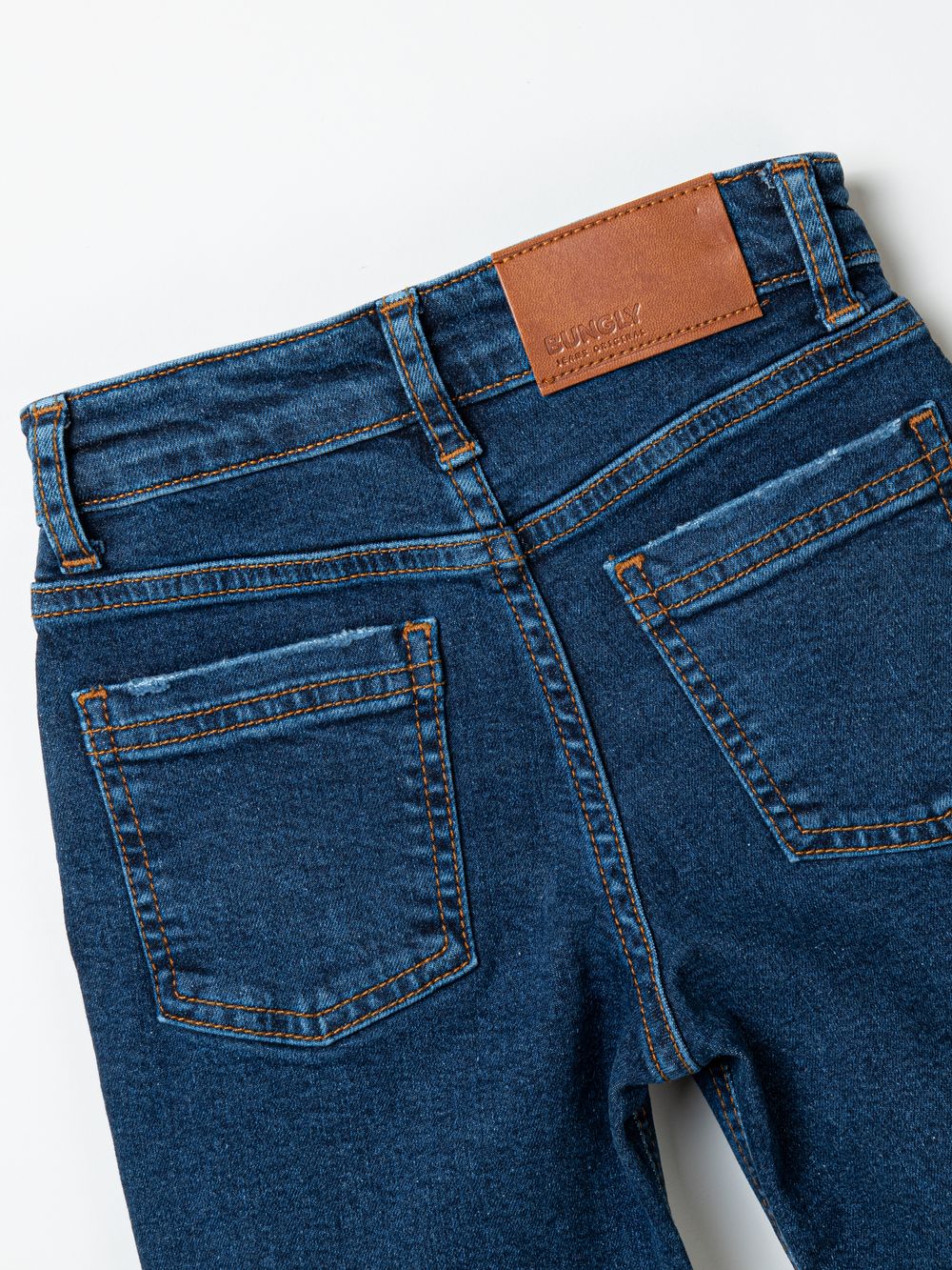 Джинсы прямые "Синие"