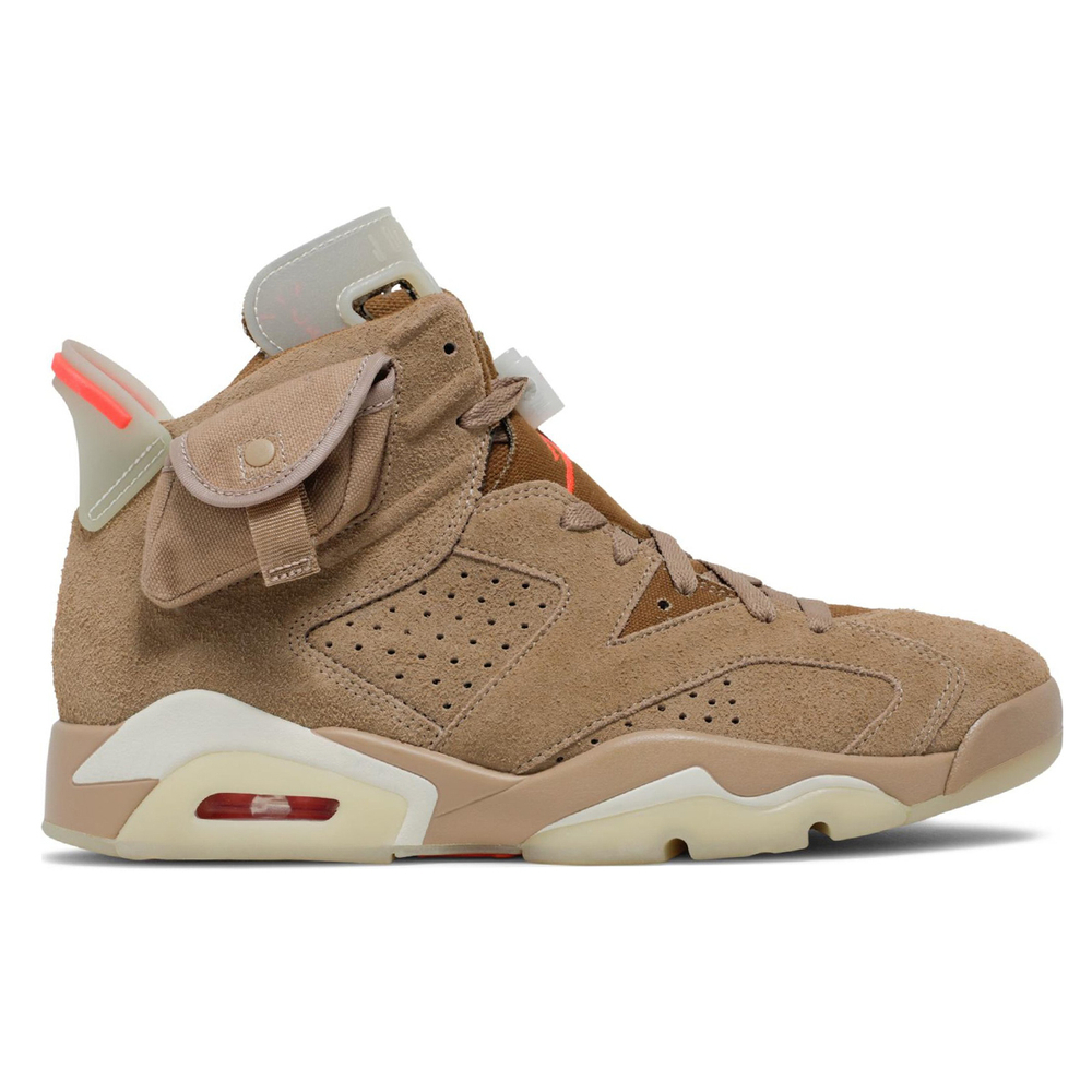 AIR JORDAN 6 x TRAVIS SCOTT  "BRITISH KHAKI"