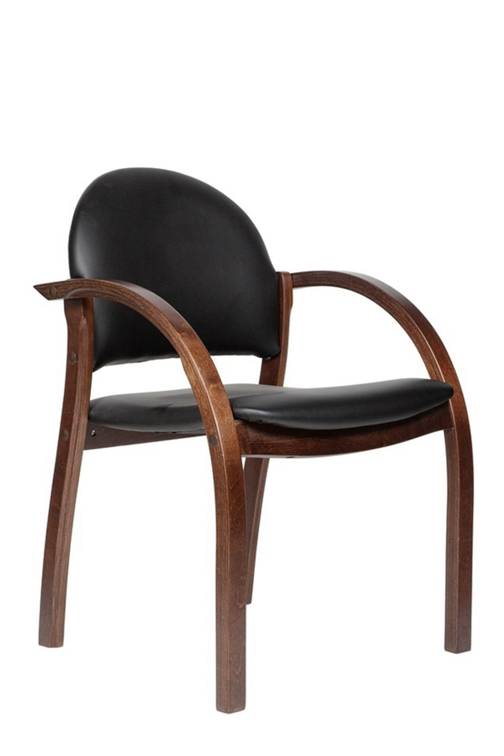 Стул для посетителей ДЖУНО (ткань, кожа, экокожа)