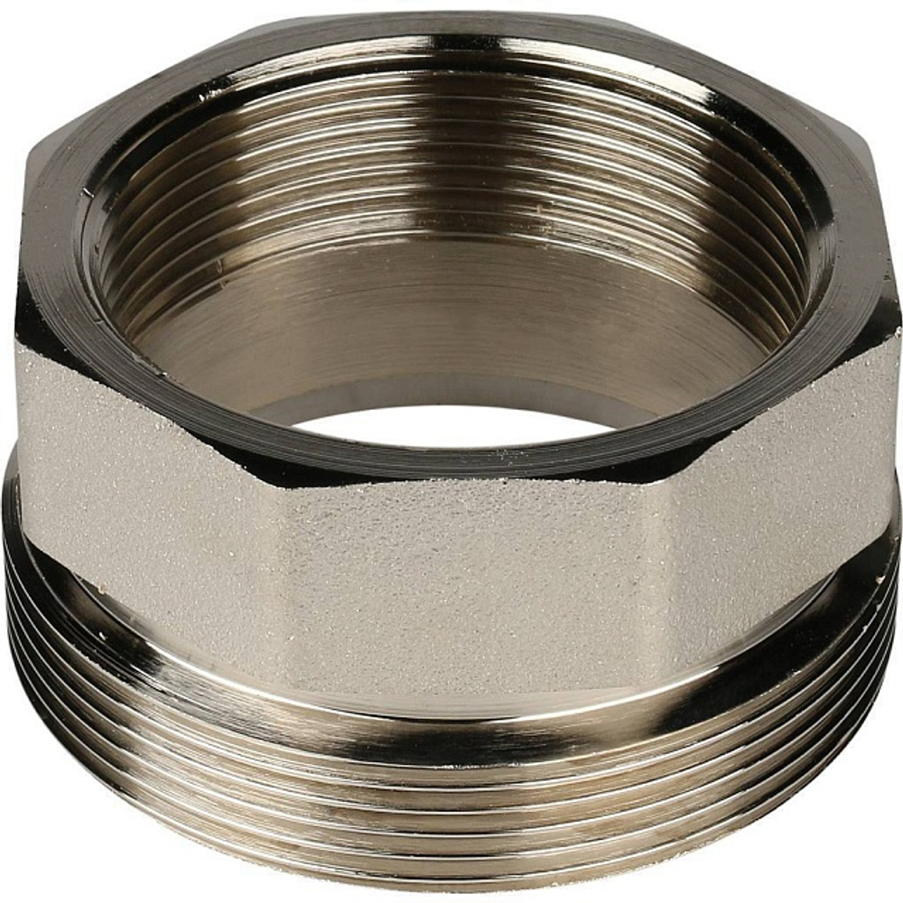 Соединение быстроразъемое (американка) STOUT - 2" (ВР/НР, латунь никелированная, уплотнение o-ring)