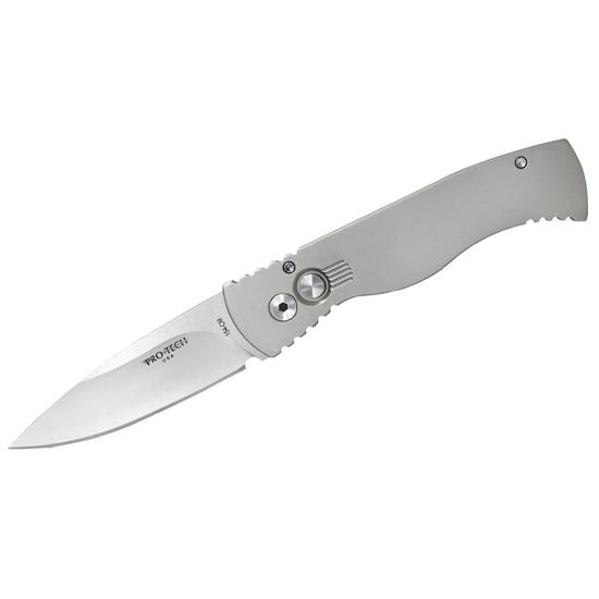 Складной нож Pro-Tech Tactical Response TR-2.5SF Grey c клинком из стали 154CM, рукоять алюминий