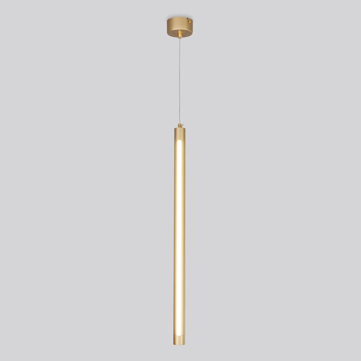 Подвесной светодиодный светильник Eurosvet Strong 50189/1 LED матовое золото