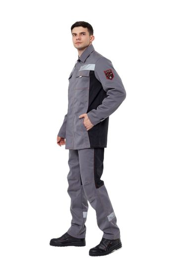 Костюм сварщика "Акан" (1 класс защиты) со съемным утеплителем