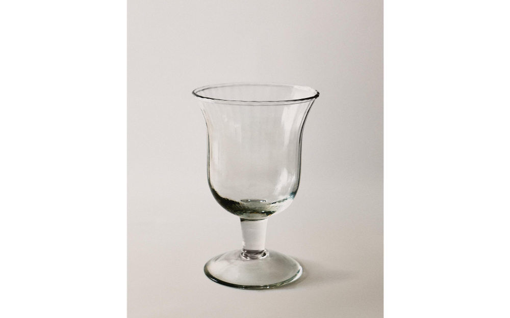 Zara Home бокал из стекла, цвет прозрачный, 13 см · 0229/409
