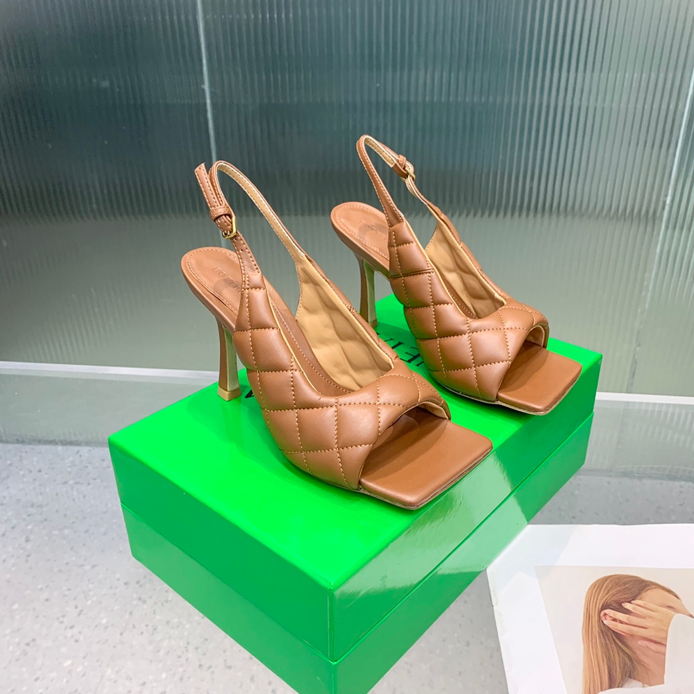 Bottega Veneta Padded Slingback Sandal