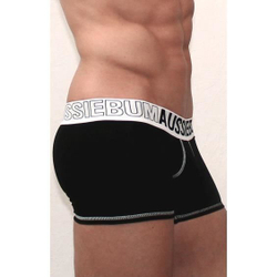 Мужские трусы боксеры Aussiebum черные AB00305