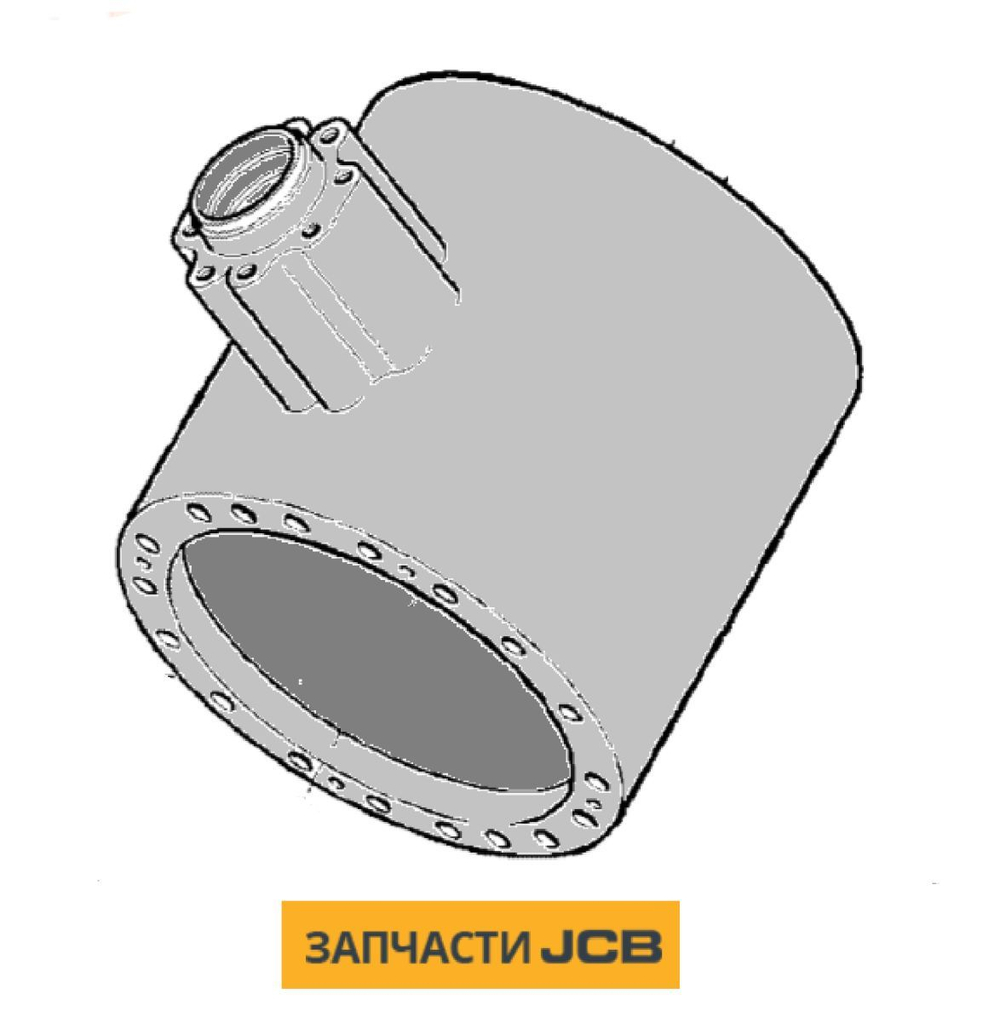 Корпус моста JCB 589/M4744