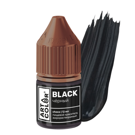 Пищевой гелевый краситель Art Color Choco "Черный "