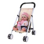 Коляска для кукол сидячая, пакет 935B-12