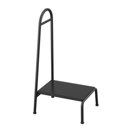 БЭЗИНГЕН BASINGEN Лестница с перилами, антрацит