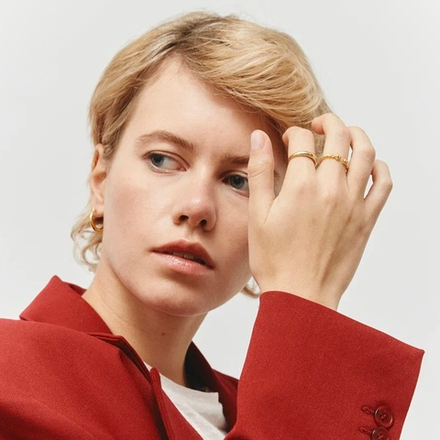 Кольцо ПУТЬ позолота