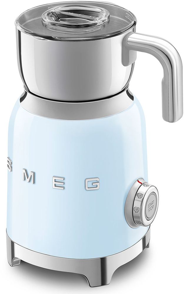 Smeg Вспениватель молока, пастельный голубой