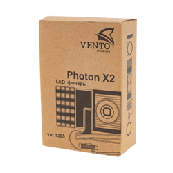 ФОНАРЬ НАЛОБНЫЙ СВЕТОДИОДНЫЙ VENTO PHOTON X2