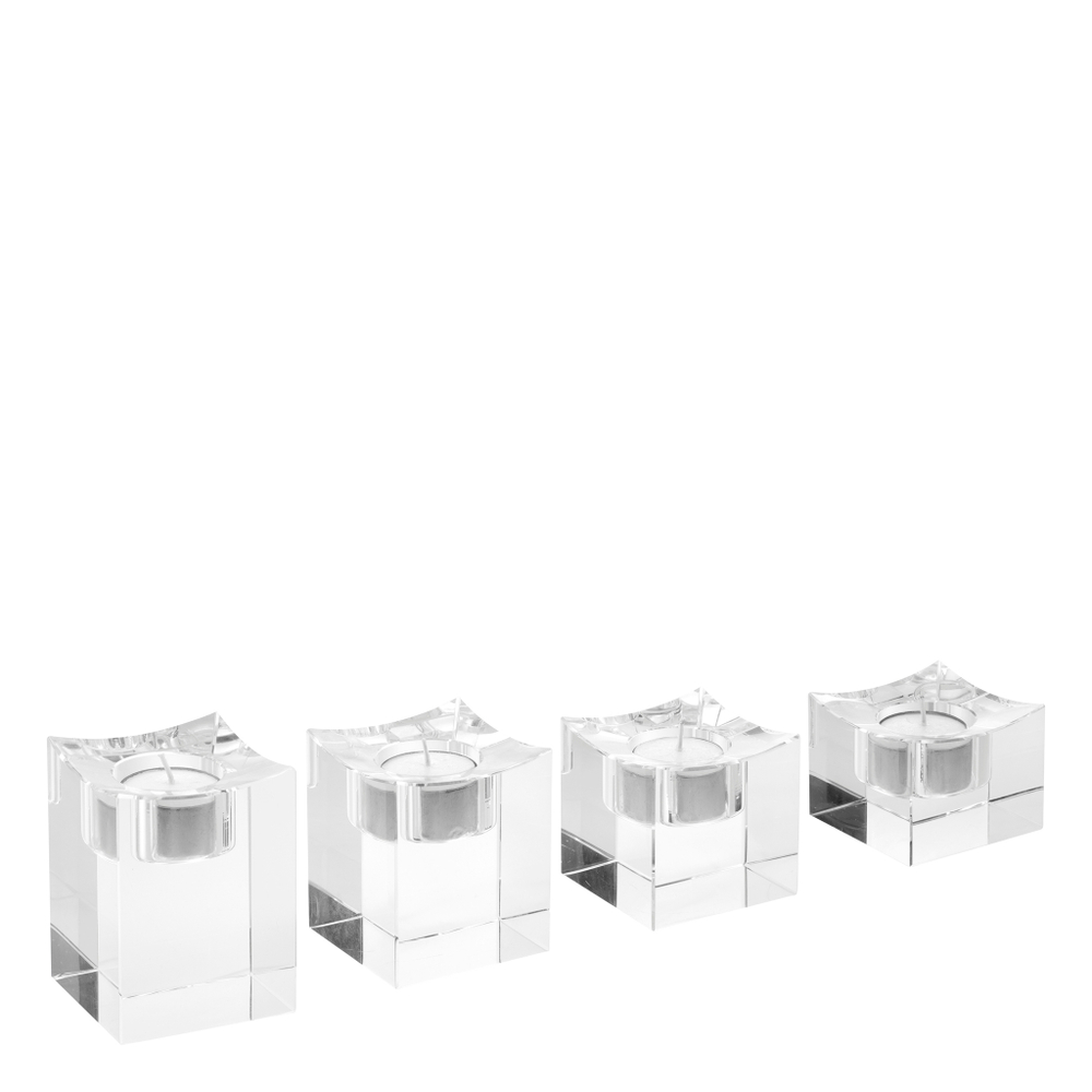 Подсвечник Tealight Holder Giancarlo low set of 4 арт.116342