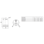 Насос дренажный Vandjord APV.M.06.32.03.A1