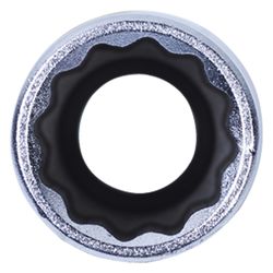 KING TONY (423017M) Головка торцевая глубокая двенадцатигранная 1/2", 17 мм