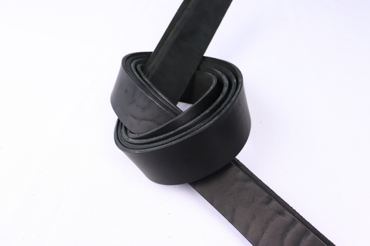 Ременная заготовка графит с финишной отделкой