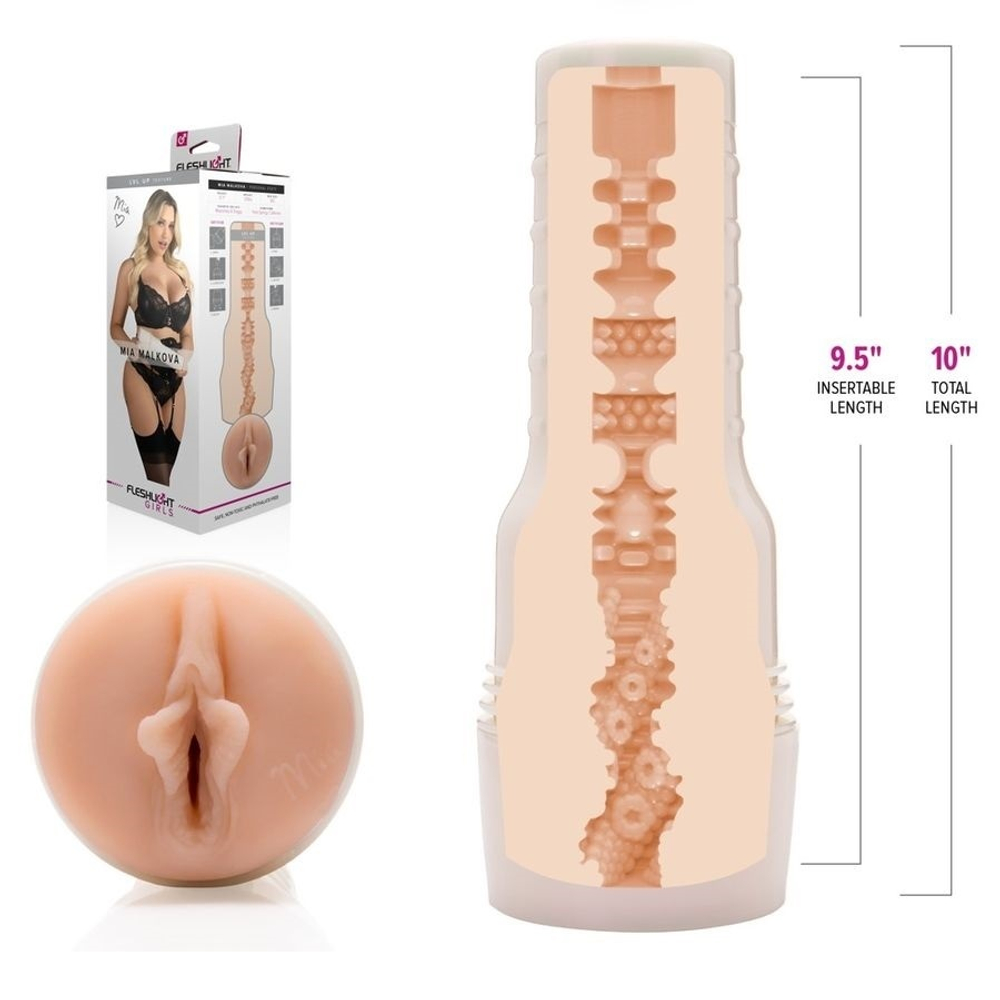 Мастурбатор Fleshlight Girls Mia Malkova, вагина