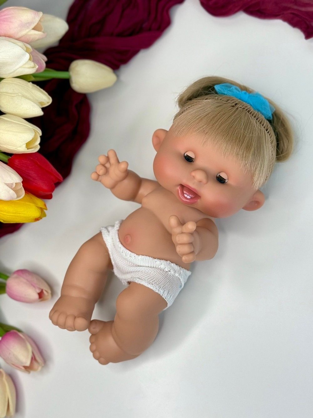 Пупс Nines 26см PEPOTE с закрывающими глазками (N804A1)