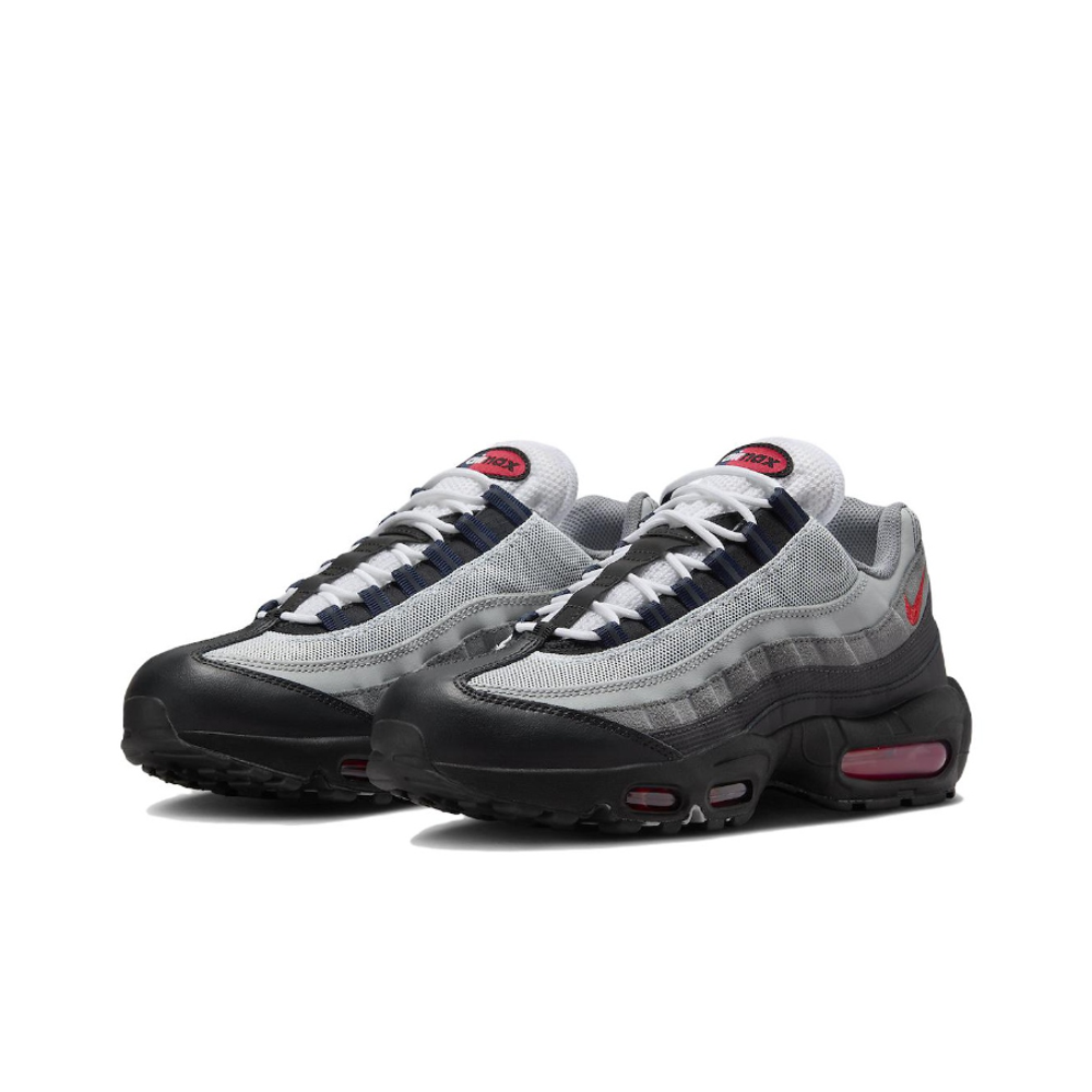 Мужские кроссовки Nike Air Max 95 'Smoke Grey Track Red' DM0011‑007