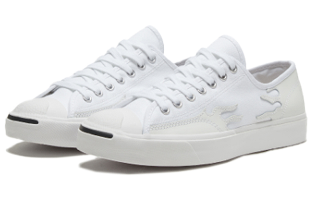 Converse Jack Purcell "White Flames" Low Top