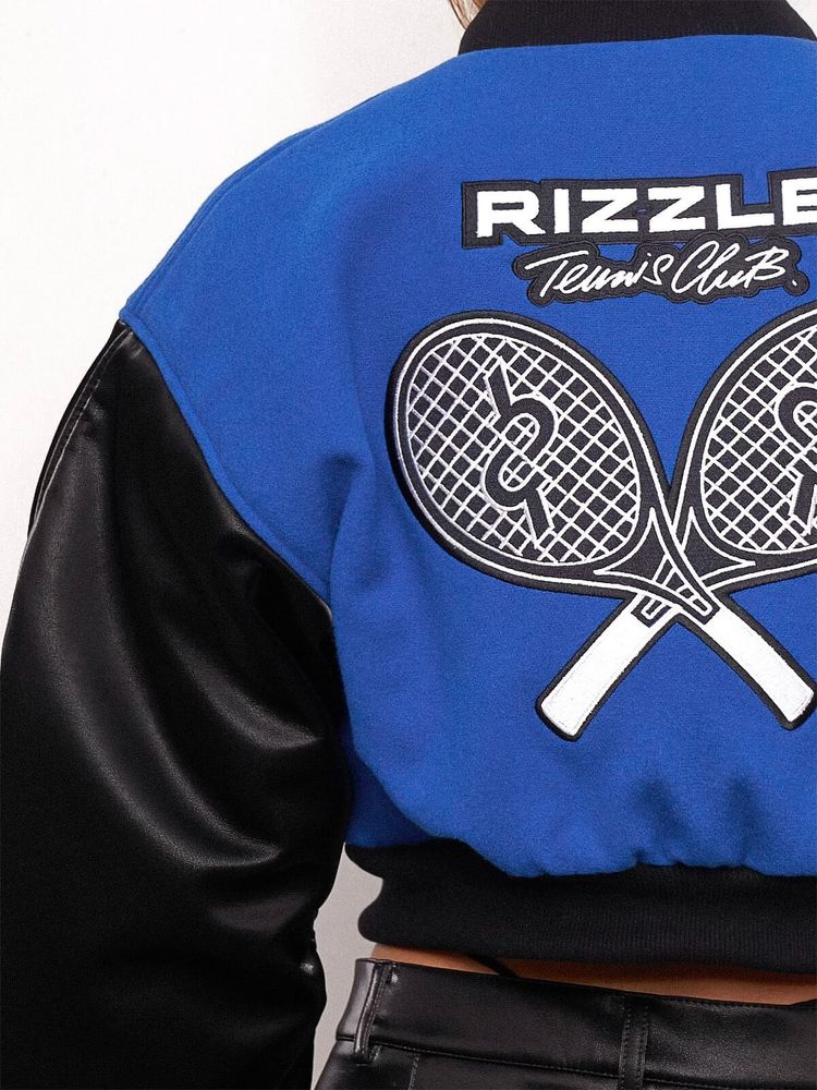 Бомбер утеплённый Tennis Club Blue