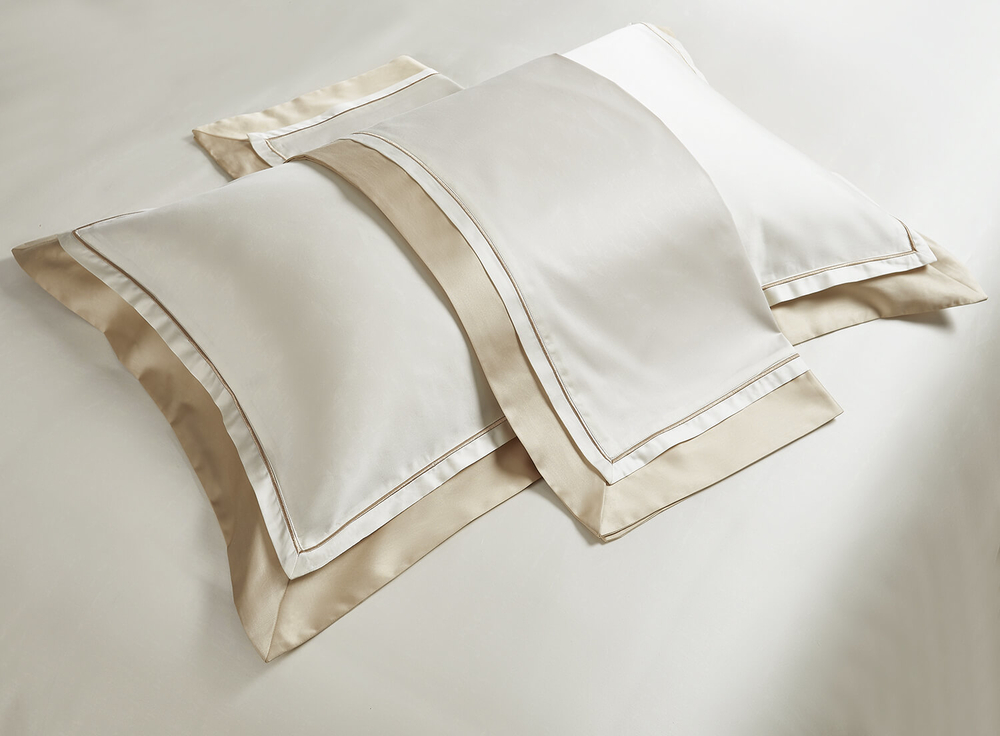 Наволочка 70x70 Sharmes Psihea белое золото