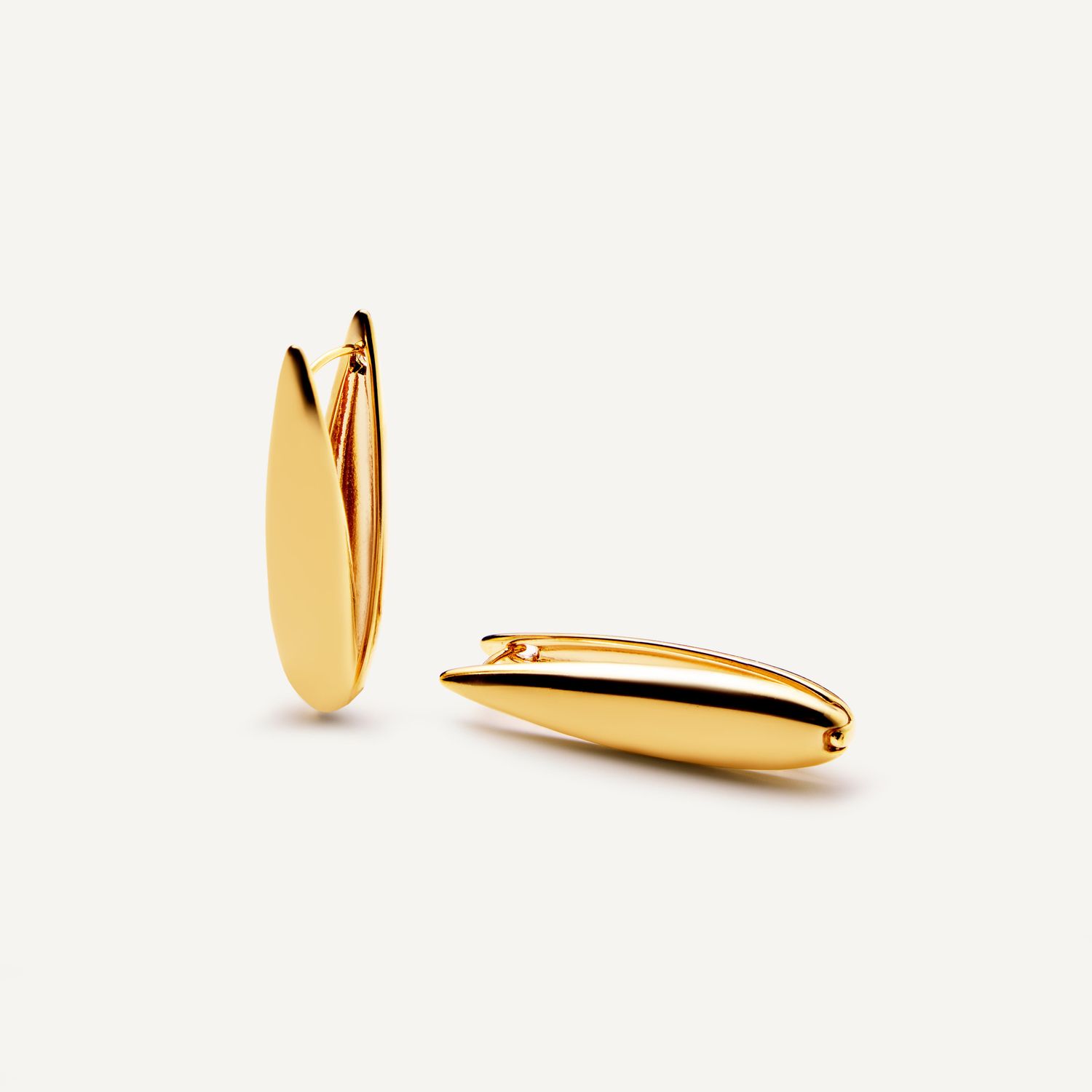 Серьги Plain Claws Earrings – Gold