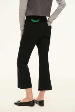 Джинсы укороченные (Brigitte), черные