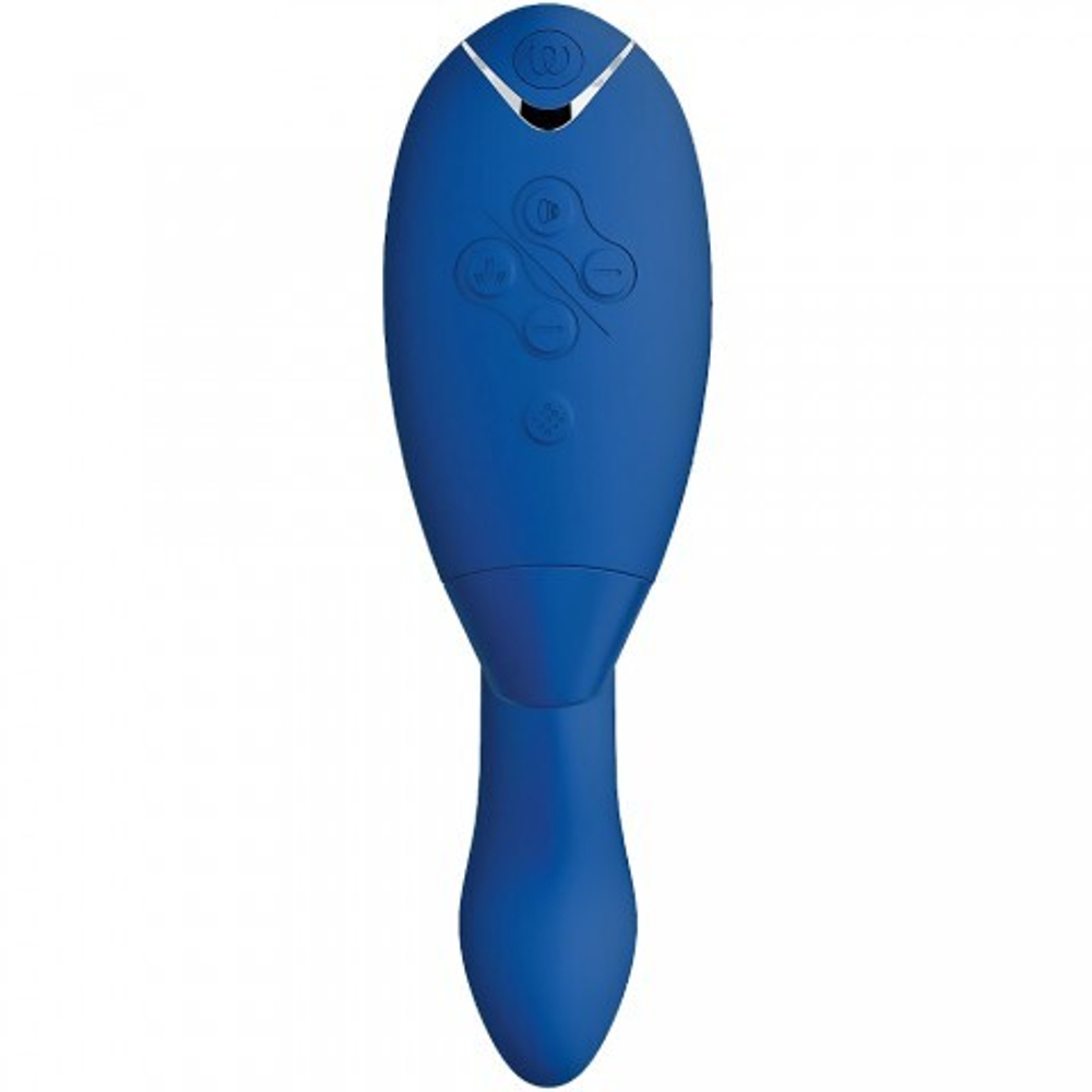 Cтимулятор клитора и точки G Womanizer DUO 2, синий