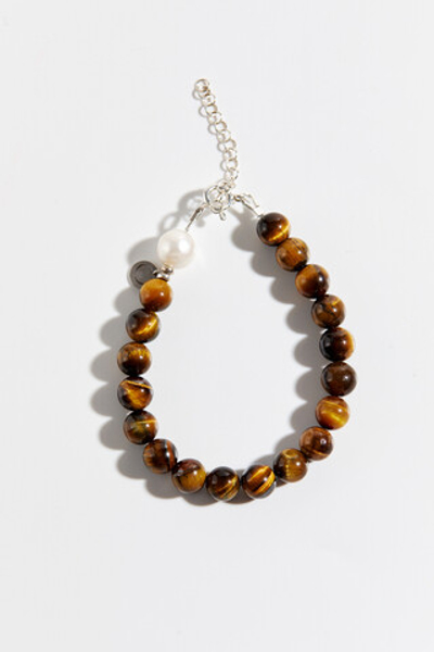 Браслет BRAVE HEART из тигрового глаза