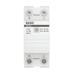 Реле напряжения (сквозное подкл,) RVb-63A EKF Basic