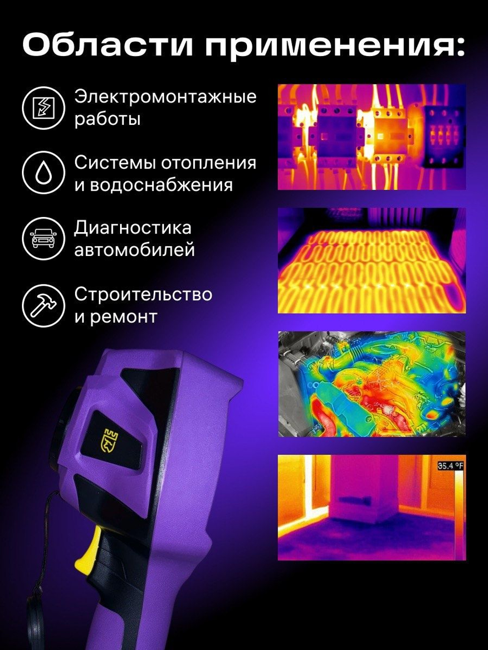 Тепловизор строительный Ermenrich Seek TV80