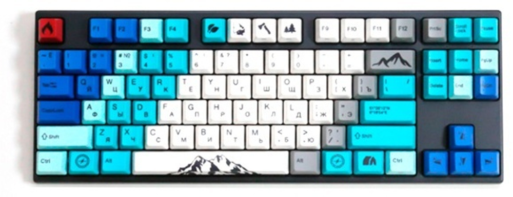 Клавиатура VARMILO Summit R1 VPT87 Cherry Mx Silent Red черный