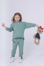 Костюм CASUAL FOR KIDS, зеленый гранит