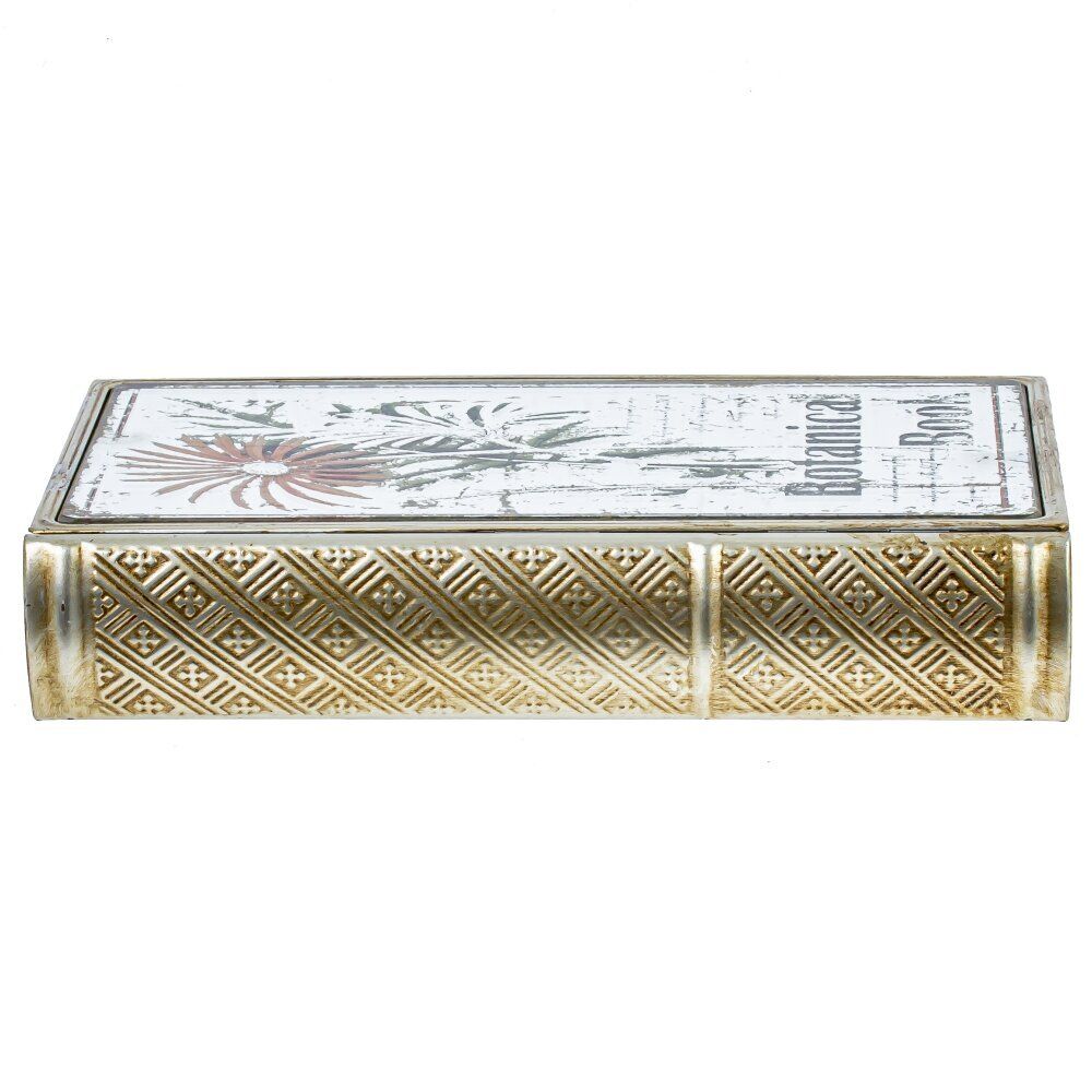 GAEM Шкатулка-книга с зеркальным элементом, L16 W5 H26 см