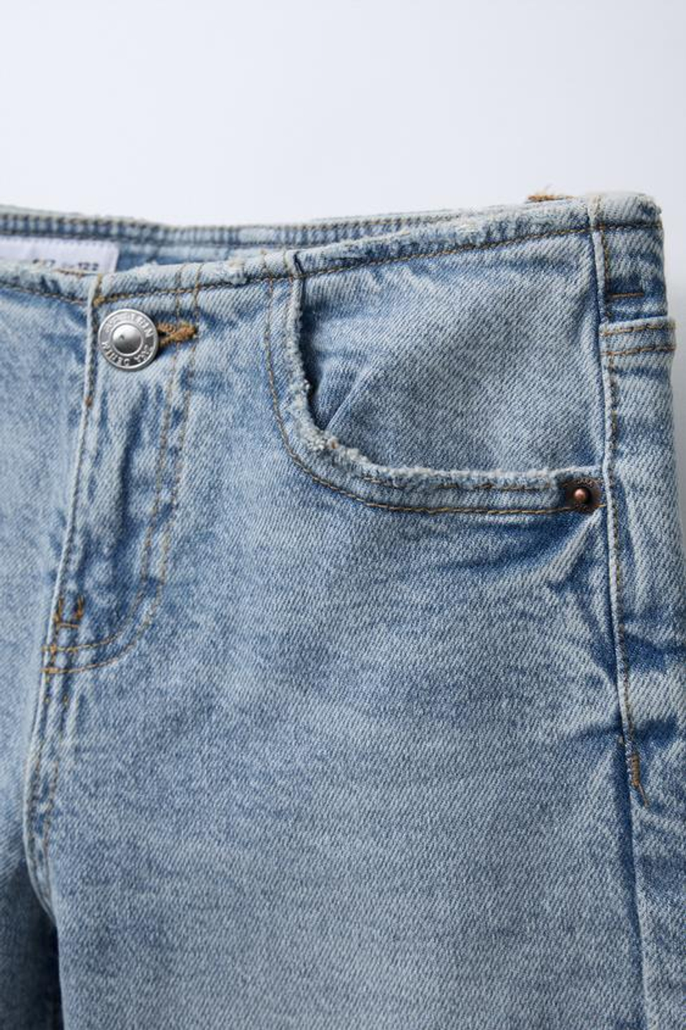 ZARA ДЖИНСЫ FLARED, ГОЛУБОЙ