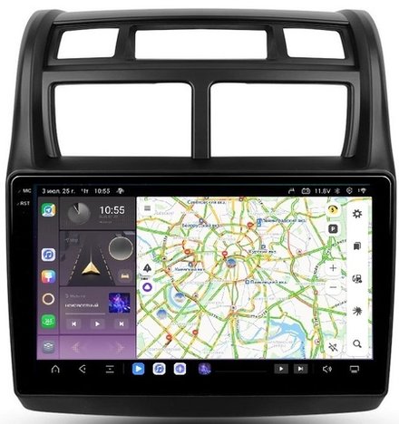 Магнитола для KIA Sportage 2008-2010 - Carmedia OL-9734 QLed+2K, Android 13, TS20, CarPlay, 4G SIM-слот