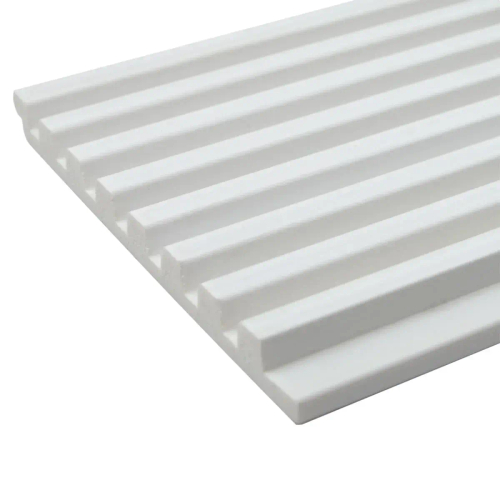 Панель вспененный полистирол ГРЕЙС 3D RAIL EAST Галс Белый 120х2700 мм