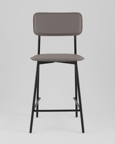 Стул полубарный Mikkie серый