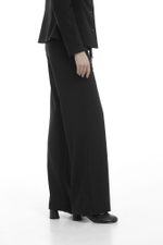 Брюки клеш из уплотненной поливискозы