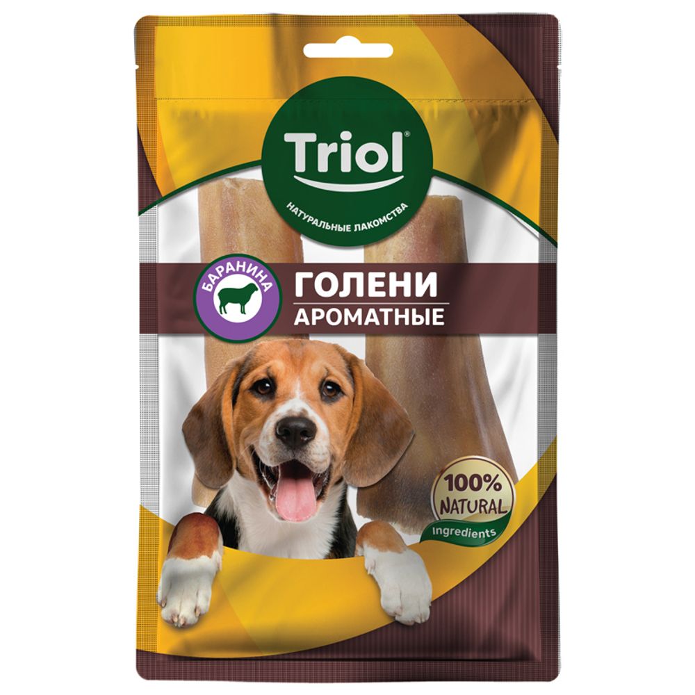 Голени бараньи ароматные Triol для собак, 65г Голени бараньи ароматные Triol для собак, 65г