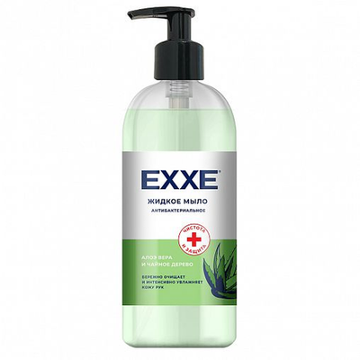 EXXE жидкое антибак. мыло 500 мл. Алоэ и чайное дерево