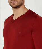 Шерстяной свитер Baram-L BOSS BLACK - красный(50476363)