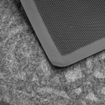 Коврик влаговпитывающий ворсовый 40*60см "Узор", серый