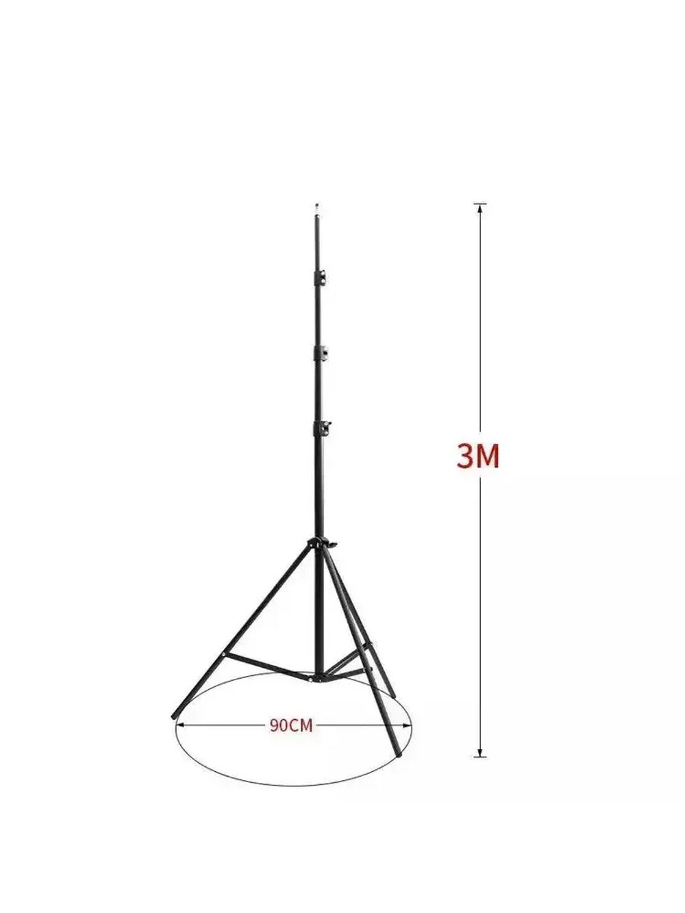 Штатив 3 м штатив для лазерного уровня,гнездо 1/4, регулируемая высота,принадлежность для лазерного уровня