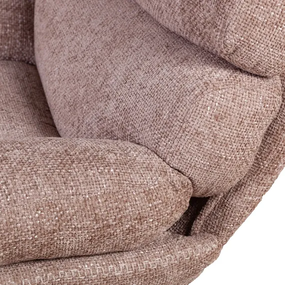 Кресло-качалка с оттоманкой Sven, бежевое