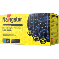 Гирлянда Navigator 61 866 NGF-C01-357B-8-2x1.5m-230-TR-IP20